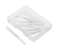 OATIPHO 10pcs Silicone Lip Brush Set with Storage Box Soft Bristle Lip Makeup Applicators Reusable Design for Easy Cleaning and Travel