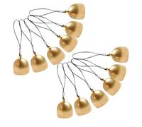 OATIPHO 12pcs Christmas Bell DIY Hanging Bells Alloy Decorative Accessories with Wear Resistance Joyful Sound for Craft Items and Holiday Decoration