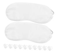 OATIPHO 12pcs Disposable Eye Masks Sleeping Eye Covers Lightweight for Travel and Home Use