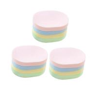 OATIPHO 12pcs Facial Cleansing Sponges Soft Breathable Sponge Makeup Powder Puff Gentle Exfoliating with Simple Compact Design for Daily Face Cleaning Style