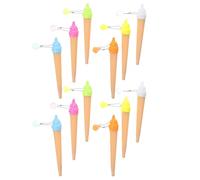 OATIPHO 12pcs Ice Cream Pendant Gel Pens for Black Ink Writing Gel Pens Novelty Kawaii Stationery Set Suitable for School Office Use Random Color Random Color