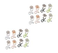 OATIPHO 16pcs Stethoscope Shape Brooch Creative Cartoon Brooches for and Medical Graduates Alloy Breastpin Accessories for Formal and Casual Wear