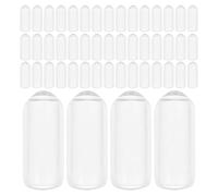 OATIPHO 200pcs Rubber Headband Tip Caps 2.5mm Inner Diameter for 3mm Hair Hoop End Covers DIY Headband Protector Foot Covers Replacement Accessories