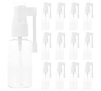 OATIPHO 20Pcs 30Ml Mini Travel Perfume Spray Bottles, 360° Rotatable Fine Mist Atomizer, Plastic Refillable Containers for Essential Oils and Makeup