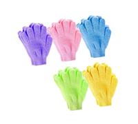 OATIPHO 20pcs Boy Girl Bath Towel Mitten Exfoliating Wash Gloves for Body Scrubs and Back Massage in Shower Random Color