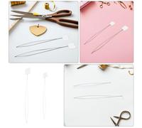 OATIPHO 20PCS Long Punch Needle Threaders Stainless Steel Wire Threading Tool for Embroidery Cross Stitch Stitching Needle Threader for DIY Sewing Crafts