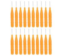OATIPHO 20pcs Mini Makeup Interdental Brushes Multi Use Eyebrow Facial Care Tools for Oral Hygiene and Cosmetic Application for Teeth Cleaning and Makeup Touch Ups