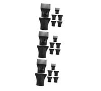 OATIPHO 21 pcs Hair Dryer Nozzle Attachments Plastic Concentrator Comb Diffuser for Fast Drying Sturdy Salon Styling Tools Compatible with Hair Dryers