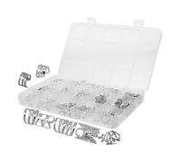 OATIPHO 210 Pcs Adjustable Silver Hair Jewelry for Braids Metal Charms DIY Hair Accessories for Women Vintage Viking Style for Dreadlocks Locs