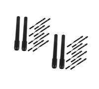 OATIPHO 24 pcs Dual Head Eyebrow Pencil Extender with Soft Brush for Precise Brow Shaping Handle Holder for Enhanced Control and Stability Portable Makeup Tool Suitable for All Skin Types