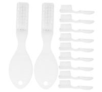 OATIPHO 24pcs Security Toothbrush Soft Bristle Short Handle Long Reach Brush for Prison Use