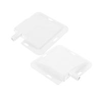 OATIPHO 2pcs Air Conditioner Plastic Drip Pan with 1.2cm Drain Hole, Efficient Water Collection and Anti-overflow Feature, Sturdy Plastic Material Suitable for Home and Office Air