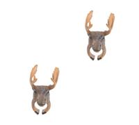 OATIPHO 2pcs Animal Party Cute Chunky Finger for Boys and Girls Wild Animal Designs Random Styles for Birthday and Festival Celebrations Material