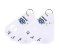 OATIPHO 2pcs Berry Size Gauge Blueberry Diameter Caliper Portable Design High Precision Measurement Plastic Fruit Measuring Tool for Kitchen Use