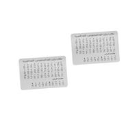 OATIPHO 2pcs Braille Alphabet Board with Raised Dots for Arabic Letters Aluminum Learning Tool for Blind and Adults Touch Based Tactile Training Aid for Educational Use
