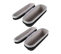 OATIPHO 2pcs EVA Hard Case for Digital Ear Thermometers Shockproof Protective Storage Box with Secure Fit Quick Access Dustproof Design for Travel Home Office School