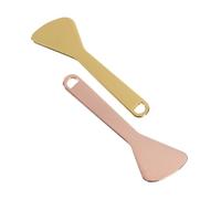 OATIPHO 2pcs Eye Cream Spoons and Massager Sticks Golden Rose Gold Makeup Scoops for Facial and Eye Skincare Beauty Tools for and Massage