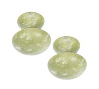 OATIPHO 2pcs Jade Mushroom Shaped Gua Sha Face Roller for Eye Care and Full Body Massage Suitable for Women and Men Neck Shoulder Arms Legs Relaxation Tool