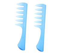 OATIPHO 2pcs Mens Wide Tooth Styling Comb Retro Hair Grooming Tools Barber Hairstylist Tool for Curly Straight Hair Massage Function for Daily Use