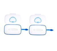 OATIPHO 2pcs Portable Wet Tissue Box for Outdoor Use Hanging Wipes Holder Practical Storage Design for Boy Girl Care Scenarios