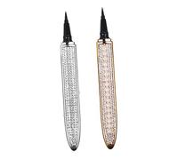 OATIPHO 2Pcs Self Adhesive Eyeliner Pen Ultra Fine Tip Quick Drying Eye Beauty Pens Smudge Makeup Liner for Precise Eye Contour and Wear