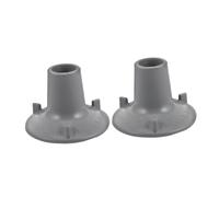 OATIPHO 2pcs Suction Cup Rubber Feet Pads for Toilet Handrails Heavy Duty Non-Slip Shower Chair Leg Tips Replacement Feet for Bath Bench Accessories
