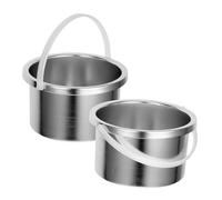 OATIPHO 2pcs Wax Melting Stove Inner Tank for Hair Removal Waxing Warmer Machine Replacement Pot
