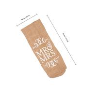 OATIPHO 2pcs Wedding Wine Bag Bottle Wrap Pouch Rustic Natural Linen Packaging Great Bearing Ability for Wedding Party Decorations