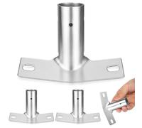 OATIPHO 3 Pack Broom Head Connector Broom Handle Holder Adapter Floor Handle Connecting Thread Tip Extension Pole Connector Brush Attachment for Sweeping Brush Fitting