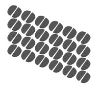 OATIPHO 30 Pairs ’s Soft Silicone Anti-Slip Nose Pads for Glasses Replacement Cushions Gray Insert Type for Eyeglasses Comfort and Stability