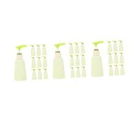 OATIPHO 30 pcs Avocado Green Airless Pump Bottles Reusable Travel Containers for Body Wash Lotion Shampoo Emulsion Compact Toiletry Dispensers for Easy Carry