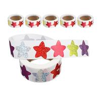 OATIPHO 3000pcs Sparkly Star Stickers for Reward Chart Self-Adhesive Incentive Decals for Classroom Behavior Motivation Positive Reinforcement Arts Crafts Scrapbooking