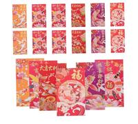 OATIPHO 36PCS Snake Year Red Envelopes Chinese Year Lucky Money Packets Bulk Wallets for Spring Festival Birthday Wedding Celebration