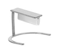 OATIPHO 3D Cat Eye Nail Magnet Stand with Strong Magnetic Suction, Silver Hand-Free Iron Tool for DIY Manicure Art