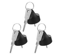 OATIPHO 3pcs Electric Scooter Key Replacement Power Wheelchair Ignition Switch Part Compatible Mobility Aid