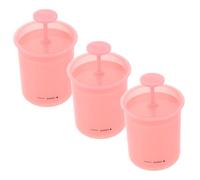 OATIPHO 3pcs Facial Cleansing Foamer Portable Manual Bubble Maker for Face Wash Cleanser Foaming Bottle Skincare Tool Bathroom Use