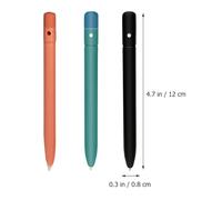 OATIPHO 3pcs LCD Writing Board Stylus Pens for 8.5/10/12 Inch Tablets, Graffiti Drawing Supplies Black, Pink, Blue Colors, Reusable LCD Painting Board Pen for and Students