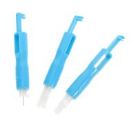OATIPHO 3pcs Machine Needle Inserter Threader - Automatic Quick Needle Threading Device Sewing Machine Accessories Sewing Tools for Household Threading