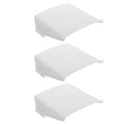 OATIPHO 3PCS Outdoor Security Camera Covers Universal Wall Mounted CCTV Rain Shields White Plastic Protective Roofs for Dome and Bullet for External