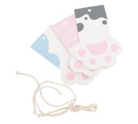 OATIPHO 3pcs Paw-Shaped Kitchen Sponges, Wood Pulp Sponge, High Absorbency, Gentle on Surfaces, Multipurpose for Washing Dishes and Kitchen Cleaning