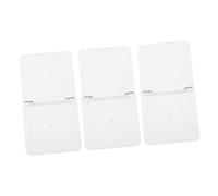 OATIPHO 3pcs Transparent Square Makeup Box Empty Highlighter Eyeshadow Pans for Travel Versatile Cosmetic Palette Containers Space Saving Design for Blush and Concealer