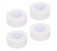 OATIPHO 4 Rolls Breathable Supple Medical Tape Self Adhesive Cloth Finger Tape with Strong Adhesion Tearable Non Woven for Finger Protection and Versatile Sports Use