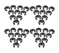 OATIPHO 40pcs Adjustable Furniture Invisible Connectors Quick Fitting Panel Board Connectors Metal Mounting Brackets for Cabinet and Kitchen Furniture Installation Accessories, 2.1cm Hole