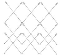OATIPHO 40Pcs Long Copper Stick Pins for DIY Brooch Accessories White K Brooch Pins for Hat Dress Shawl Collar Wedding Decoration Safe