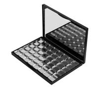OATIPHO 48pcs Empty Magnetic Makeup Palette with Mirror Versatile Eye Shadow Storage and Blush Tray Metal Pans for DIY Cosmetics Lightweight and Portable Design