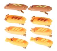 OATIPHO 4pair Food Hair Clips Cute Design Hairpins for Women Cartoon Animal Hair Accessories for Students Secure Grip for Managing and Side Hairstyles