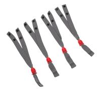 OATIPHO 4pcs Adjustable Y-shaped Helmet Chin Straps Safety Helmet Accessories with Quick Release for Secure Fit and Enhanced Protection in Construction and Industrial Use