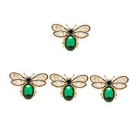 OATIPHO 4pcs Cute Bee Brooch Women Men Lapel Pin Brooch Insect Pins Fashion for Suit