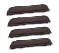 OATIPHO 4pcs Diaper Inserts Washable Microfiber Bamboo Charcoal Fiber Liners Quick-dry Absorbent Pads Leak Cloth Diapers Travel Use