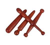 OATIPHO 4pcs Massage Foot Stick Manual Tool for Acupuncture Points Rod Home Massaging Supply